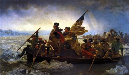 Washington Crossing the Delaware, to the Battle of Trenton 1776 